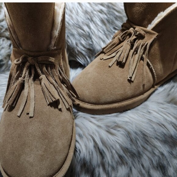 Bearpaw Size 12 Wide Womens Christie Boots - Picture 8 of 9